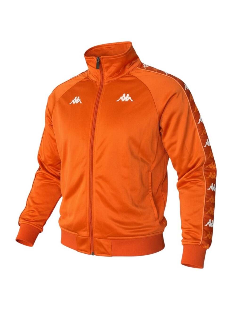 Kappa 222 Banda Anniston Track Jacket Orange Flame